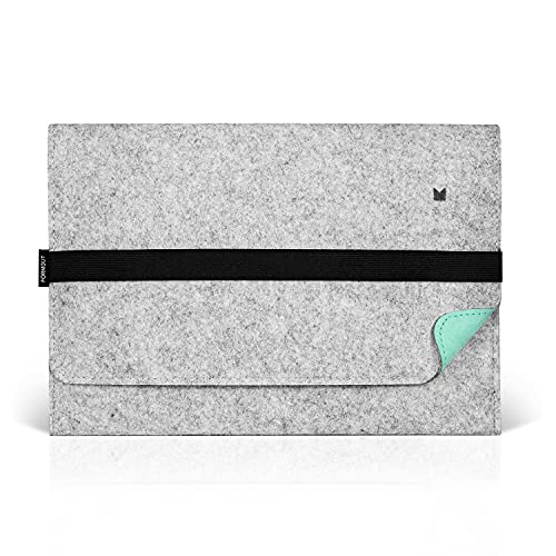 FORMGUT® Funda de fieltro para todos los modelos MacBook Pro MacBook Air, Gris oscuro Leo Cover