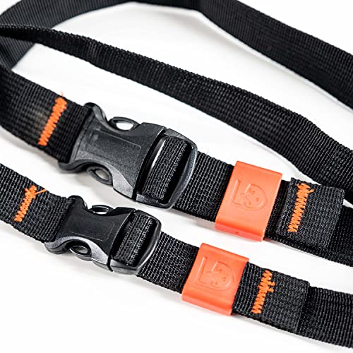 Gear Aid Utility Straps With Side-Release Buckle, Secure And Compress Camping, Biking, Hunting, Boating Gear, Multiple Sizes 1" X 24" #TOP4
