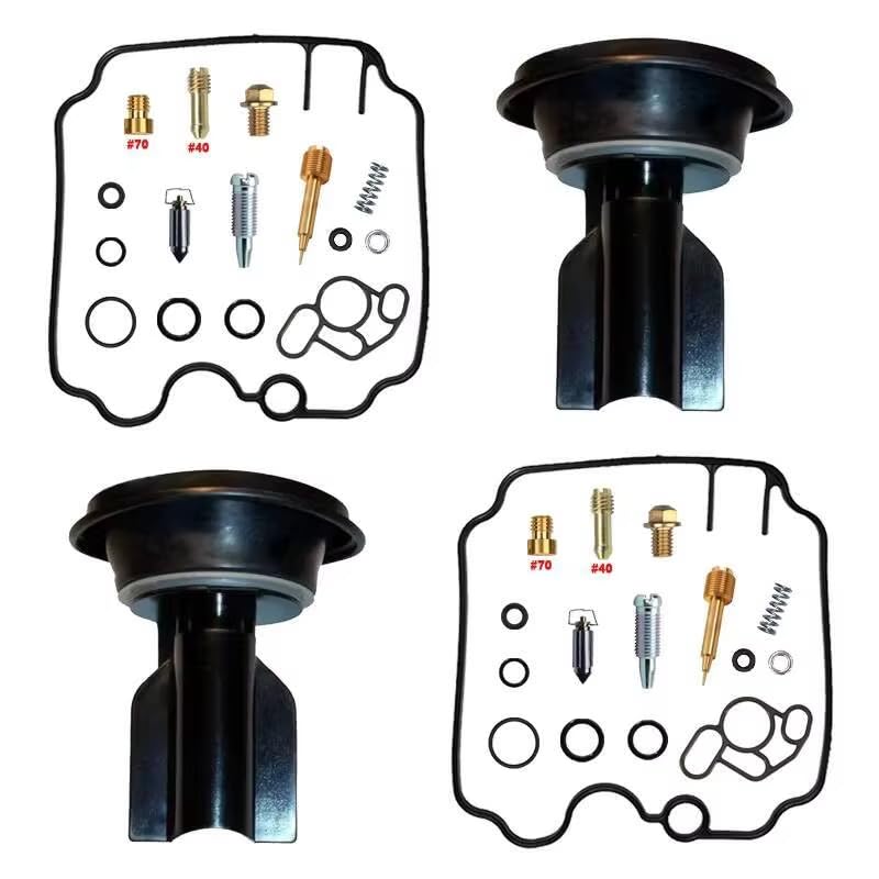 Kit de réparation carburateur 600 cc moto piston diaphragme flotteur