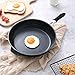 Emoly Silicone Hot Handle Holder, 3 Pack Pot Holders Cover Rubber Hot Resistant Non Slip Pot Holder Sleeves for Cast Iron Skillets Metal Frying Pans Aluminum Cookware Handles (Black)