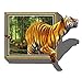 Kappier Giant 3D Tiger Jumping Out of Jungle Peel & Stick Wall Decals
