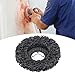 Paint Stripping Disc - 3.9 Inch Diameter Black Abrasive Wheel - Water and Oil Resin Fiber Mesh - Surface Treatment Tool for Stainless Steel Mild Steel Aluminum and Wood