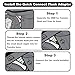 Lyreh Outboard Engine Flush Kit, Boat Mariner Cleaning Accessories Quick Connector Compatible with Yamaha Motor Offshore, VMax SHO & XTO Offshore