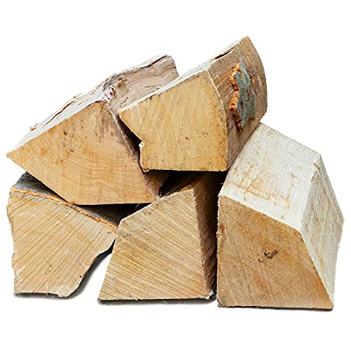 Flameup Drewno opałowe, kominkowe, do pieca, grilla, koksownika, drewno bukowe, długość szczapy: 25 cm, suszone komorowo, do wyboru 5-500 kg, ilość: 400 kg