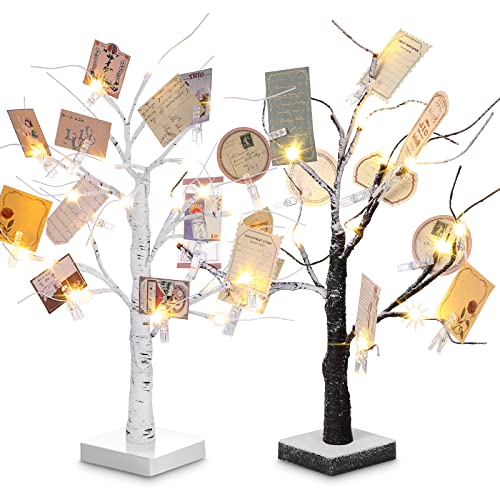 Arbre de Pâques lumineux avec 30 clips pour un cadeau d'anniversaire
