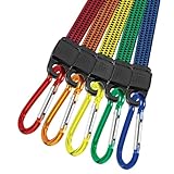Performance Tool W1449 5pk Flat Carabiner Bungee Cord