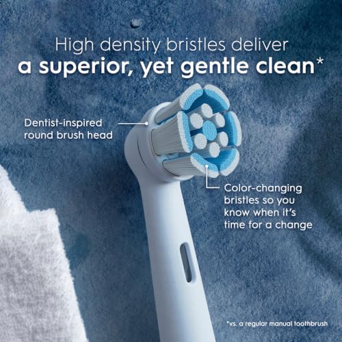 Oral-B iO Series Gentle Care Electric Toothbrush Replacement Brush Heads for an Oral-B Electric Toothbrush, 2 Count, White - image 2
