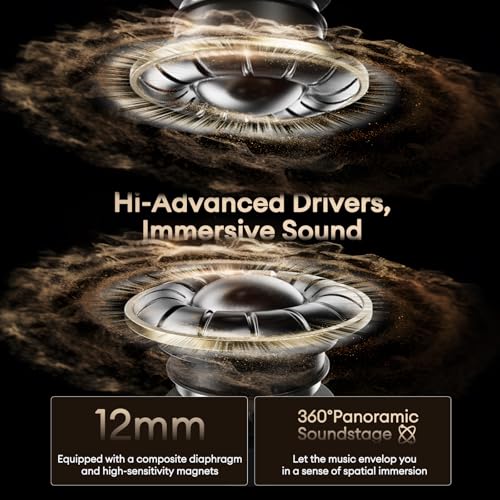 Image of PAXA 2026 Open Ear Clip On Earbuds with LED Display, Ultra-Light Comfort Bluetooth 6.0 Wireless Clip On Ear Buds 50H Playtime Responsive Touch for Women Girl Work, Fitness, Daily Use, MGC11 Gray