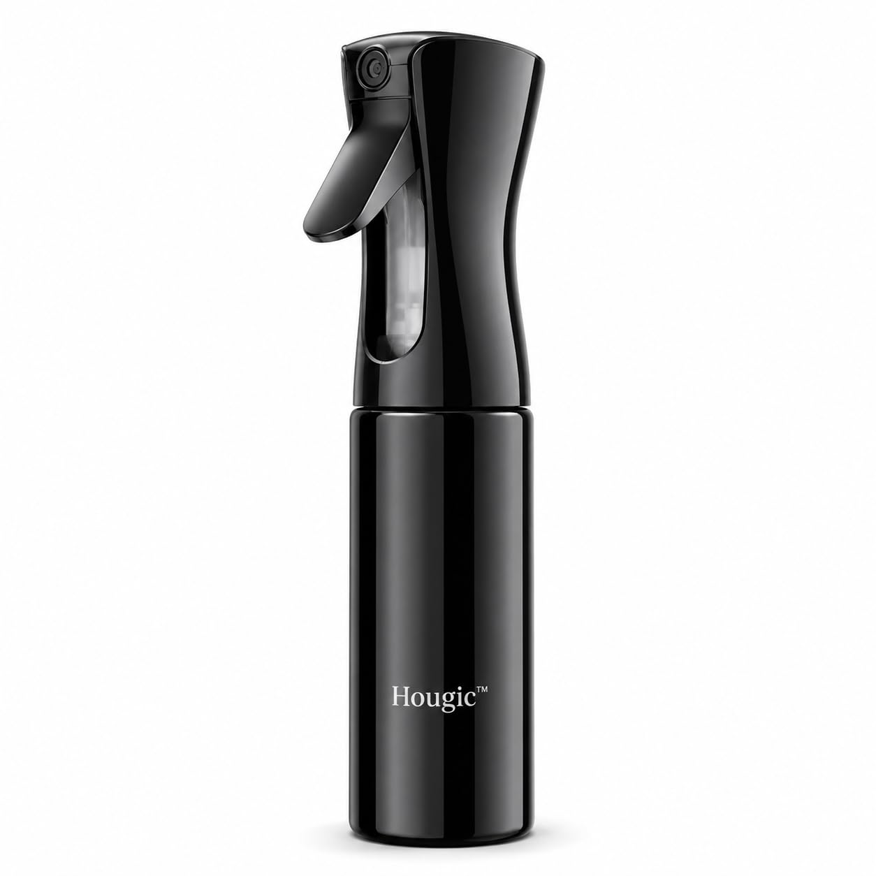 300ml Spray Bottle, Continuous Mist Refillable Fine Water Sprayer with Ergonomic Trigger, Leak-Resistant Multipurpose Bottle for Hair Styling, Skin Care, Plants, Cleaning & Ironing, Black-image-15