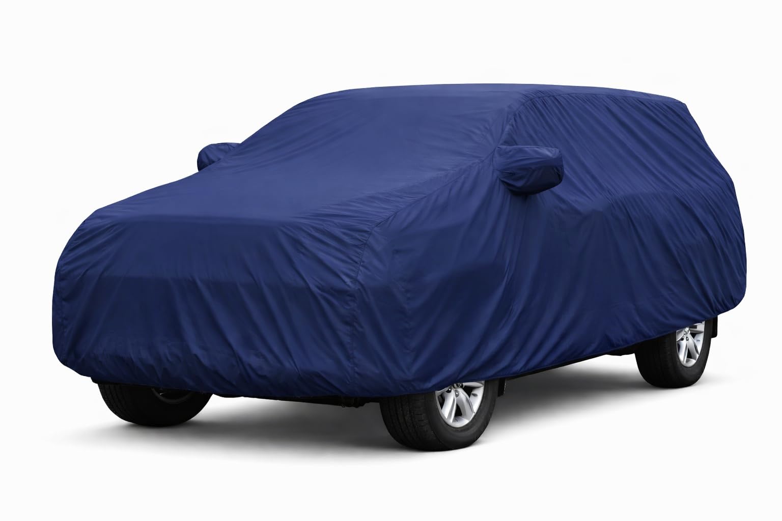 Everylance Car Cover Compatible with Toyota Land Cruiser 250 | Dust Proof with Mirror Pocket | Customised Fit Car Protection Cover - Fit for All Varients (Classic Navy Blue)