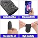 Gjinxi 20 Paar Fingerhüllen Gaming Finger Sleeves, Mobile Game Finger Sleeve Touchscreen Fingerhülse Finger Handschuhe Daumenhülsen Fingerabdeckung Atmungsaktiv Anti-Schweiß Fingerlinge Gaming Zubehör