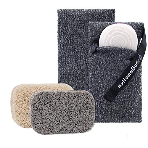 Soap Saver Pouch | Exfoliating Sponge Soap Pocket Body Exfoliator Sponges for Bath
