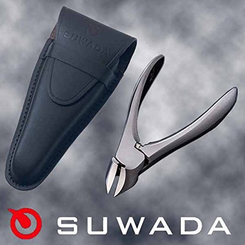 Amazon.co.jp: SUWADA爪切りクラシックL&ブラック革ケースセット