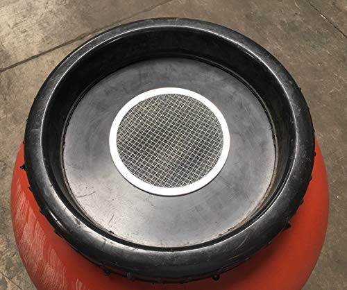 Rain Barrel Screen: 6 inch Aluminum Installs in Minutes - Keep Mosquitos and Debris Out Of Your Rain Barrel - Rain Barrel Diverter Kit - Rainwater Collection System - Rain Barrels - Rain Barrel Kit - Thumbnail 3