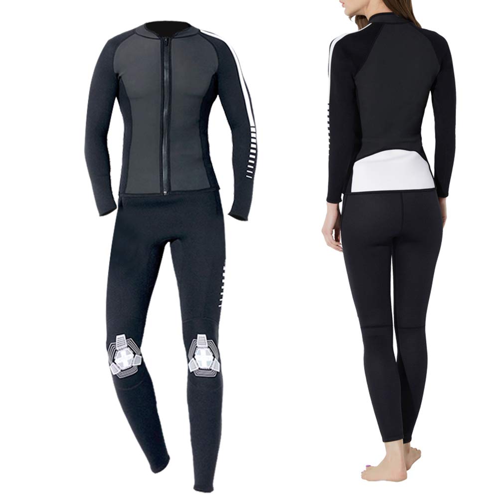 Changor Muta da Donna, Neoprene SCR per Immersioni | Materiale ecologico, protezione solare, resistenza alla pressione, nuoto in piscina
