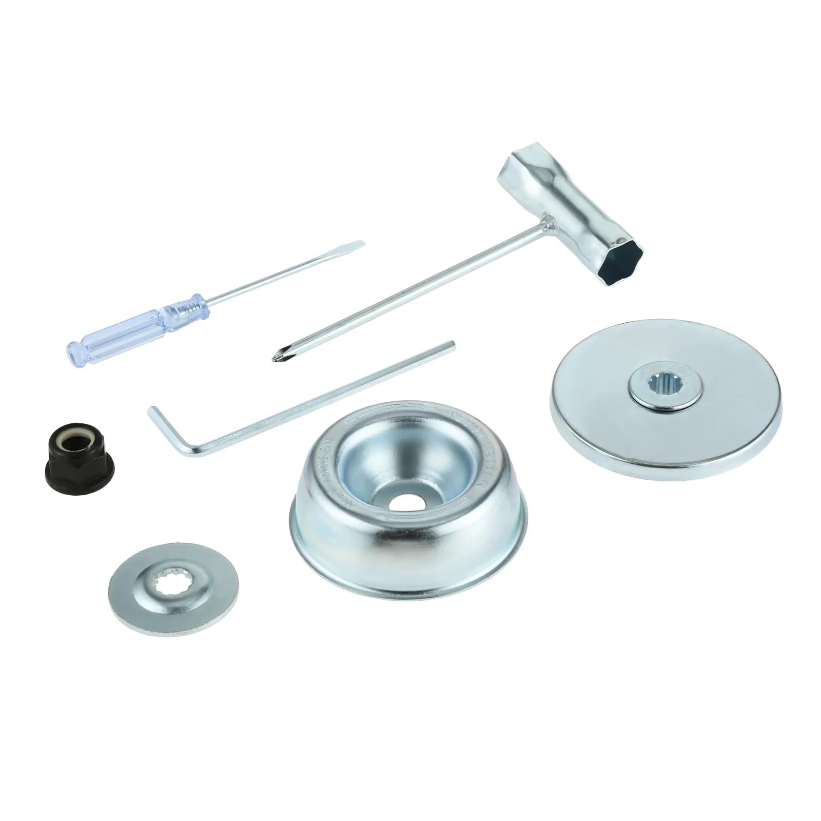 7 unids/set máquina de jardín cortacésped cuchilla arandela Kit apto para FS36 FS40 FS55 desbrozadora cortadora hilo