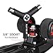 Zeato All-in-One Skate Tools Multi-Function Portable Skateboard Y Tool Accessory with Y-Type Allen Key and L-Type Phillips Head Wrench Screwdriver