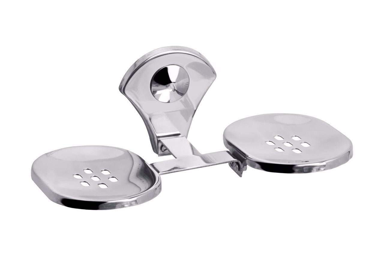 CSI INTERNATIONAL® Double Soap Dish/Soap Case/Soap Stand, Material - Stainless Steel - Set of 1 (B084PZZV5H) Amazon Price History, Amazon Price Tracker