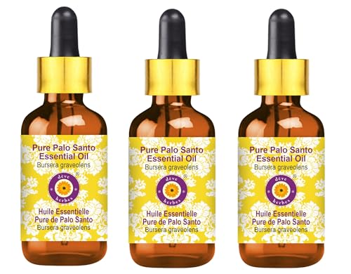 Huile essentielle de Palo Santo pour calmer le stress et purifier l'air Deve Herbes 300ml