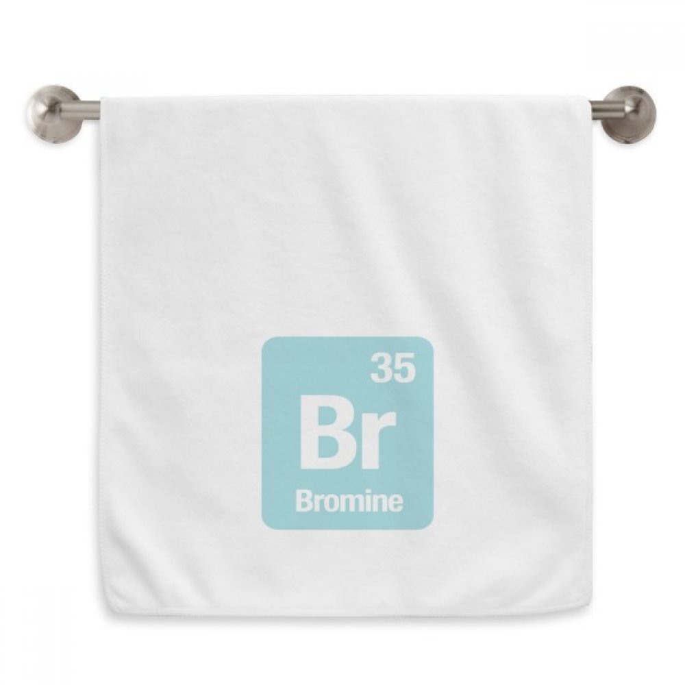 Serviette brome science DIYthinker 13X29 pouces blanche essuie-mains doux