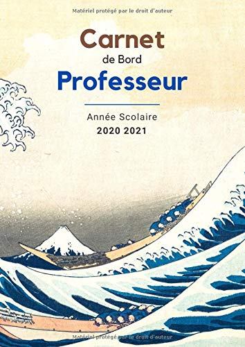 Télécharger Carnet de Bord Professeur - Année scolaire 2020 2021: Collège Lycée - Agenda - Relevés de Notes PDF