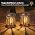 WdtPro Solar Lanterns Outdoor Hanging 4 Pack, Upgraded Bright Solar Lantern Lights Outdoor Waterproof, Solar Powered Lantern Over 12Hrs for Outside Garden Yard Patio Decor (Copper)