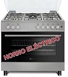 SOLTHERMIC F9L50E5RI COCINA GAS CON HORNO ELECTRICO INOX/ANCHO 90 CMS / 5 FUEGOS/HORNO PANORAMICO 115 L. / SISTEMA DE SEGURIDAD FFD/ENTREGA A DOMICILIO