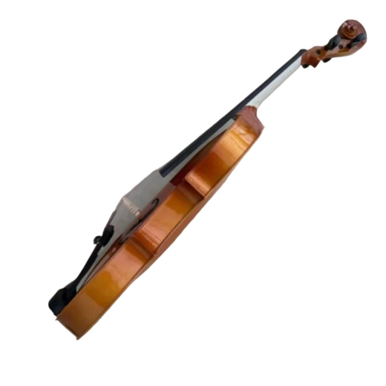Violini Professionali Set Di Violino Acustico In Legno Massello Dimensioni Standard Con Custodia Rigida Portatile(Sunset yellow 3-4)