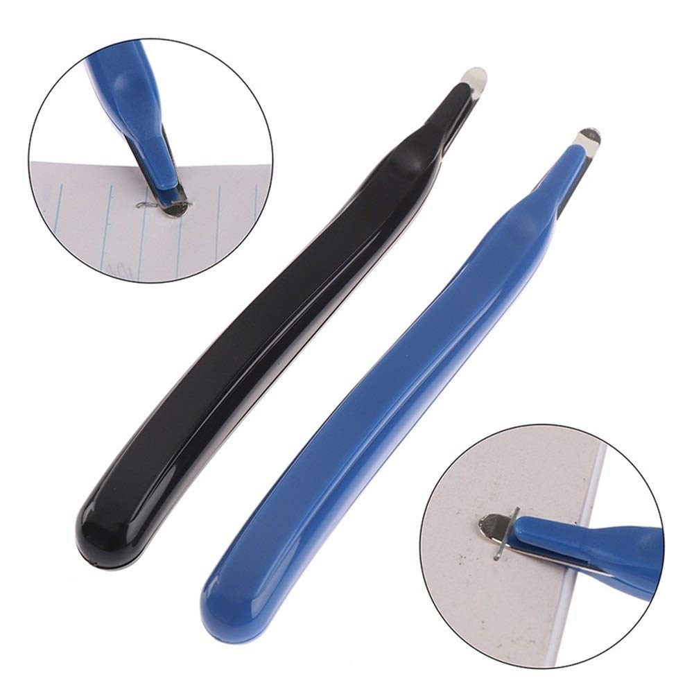 Multifunktionswerkzeug 1pc schwarz tragbare Enthefter Nadel Entfernen Nageleisen-Büro-Schule Startseite Stationäre Tool (Color : Black, Size : 10pcs)