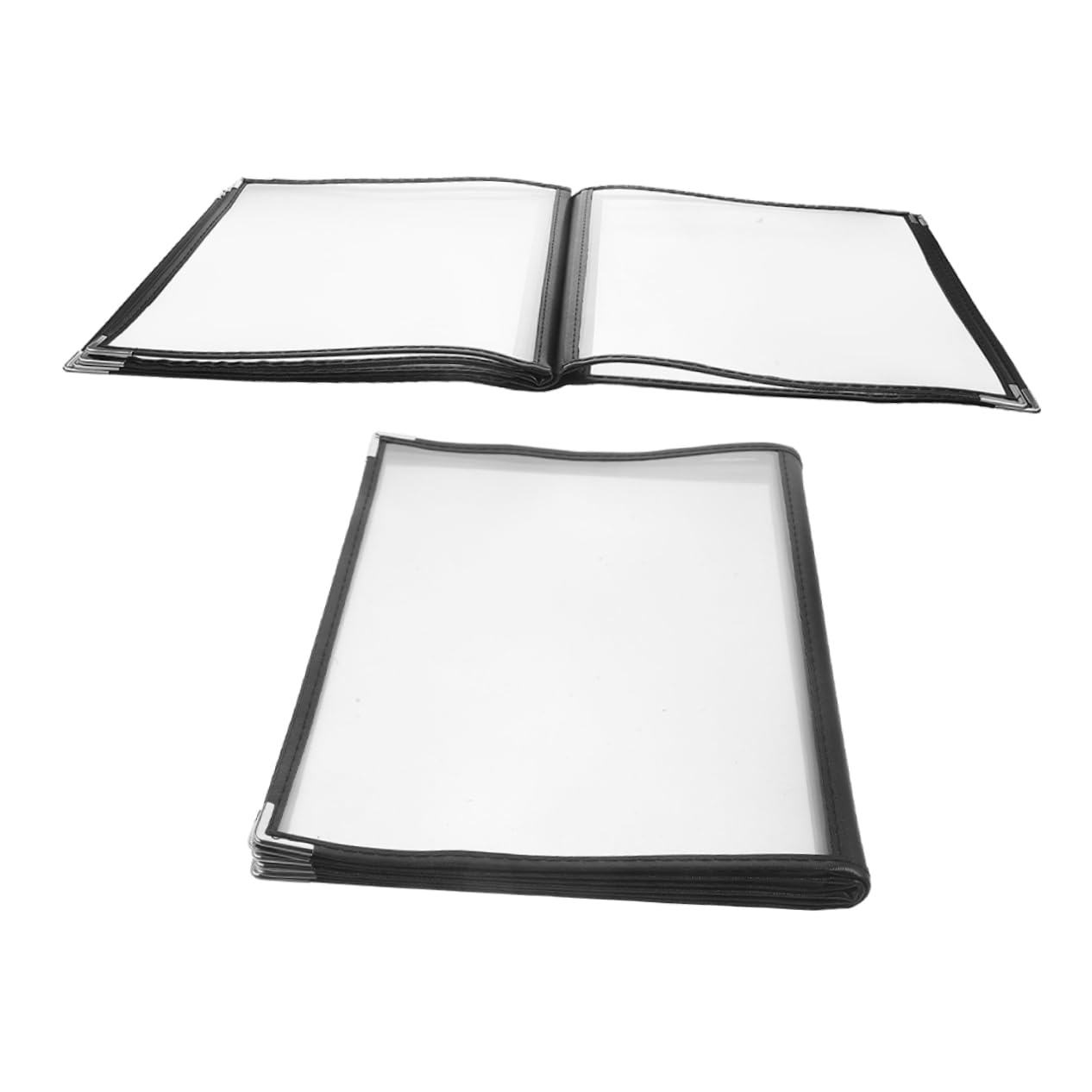 CIYODO 2pcs Menu Folder Menu Protectors Menu Holder for Bar Menu Book Menu Sleeves Bar Cafe Restaurant Book Cafe Menu Covers Menu Covers Holder Restaurant Menu Cover Bar Menu Covers PVC