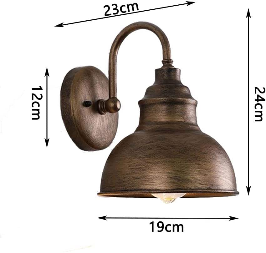 Aplique de pared negro mate E26 E27 moderno para iluminación de dormitorios y salones modernos 4