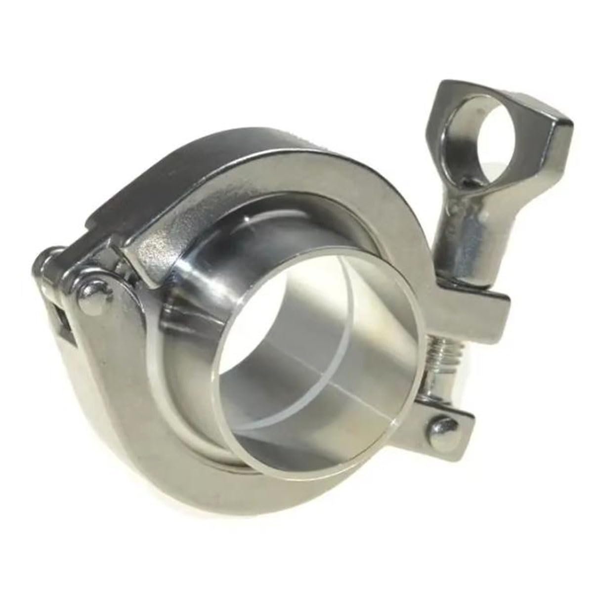 Tri Abrazadera SS, Brida Sanitaria, Virola De Soldadura De Tubería, Triple Abrazadera, Junta De Silicona, Acero Inoxidable SUS SS304(159mm-K183Clamp)
