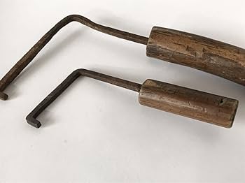 Amazon.co.jp: アンティーク古い工具手鉤引っ掻き棒鍵戦前古道具