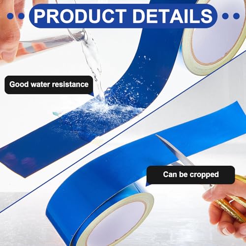 Frienda FRIENDA-AAJDX7956 2 Rolls Self Adhesive Boat Striping Tape 2 Inch X 50 Ft Solid Stripe Waterproof Vinyl Striping Tape Uv Resistant thumb #2