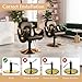 Reclining Barber Salon Chair for Hair Stylist, Professional Hair Stylist Chairs with Heavy Duty Hydraulic Pump, Multi-Function Hairdresser Braiding Styling Chairs Shampoo Chair for Spa Home Euipment