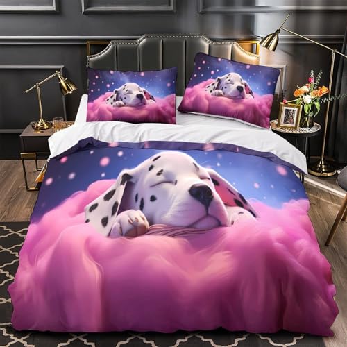 Housse de couette chiot mignon 3D pour une chambre d'enfant cocooning - 2