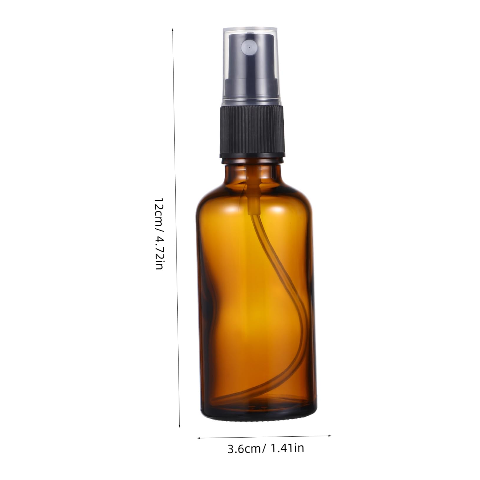 BESTYASH 10pezzi Spray in Vetro Vuoti Riutilizzabili e Portatili Piccoli Spray Per Essenziali e Cosmetici Viaggio