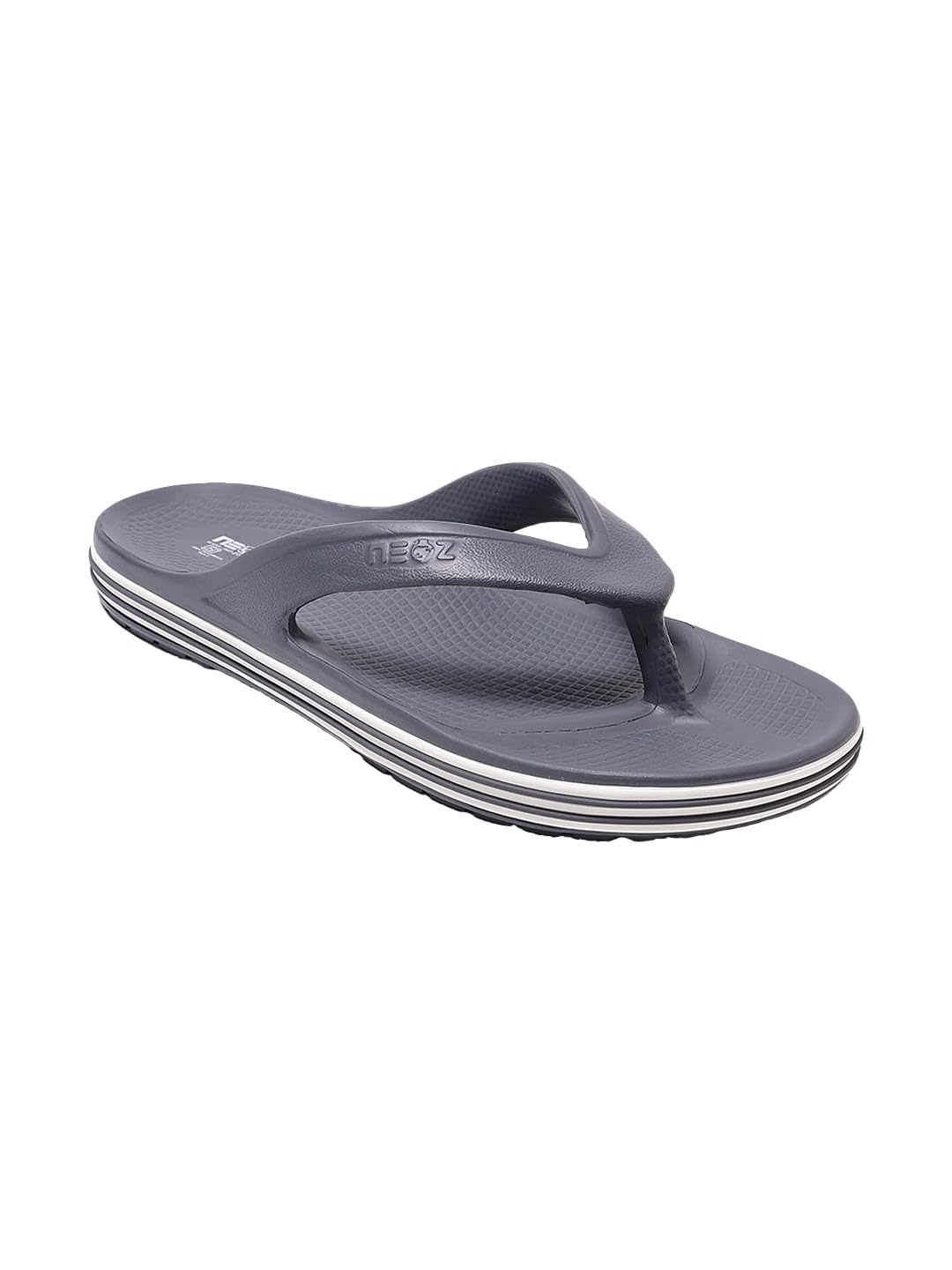 Neoz Extra Soft Men's Slippers with Cushion FootBed for Adult | Comfortable & Light Weight | Stylish & Anti-Skid | Waterproof & Regular Flip Flops for Gents/Boys