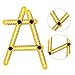 Angleizer Template Tool, JAYOKE Angle-izer Template Tool, Multi-Angle Ruler - Measures All Angles for Handymen, Builders, Craftsmen, Yellow