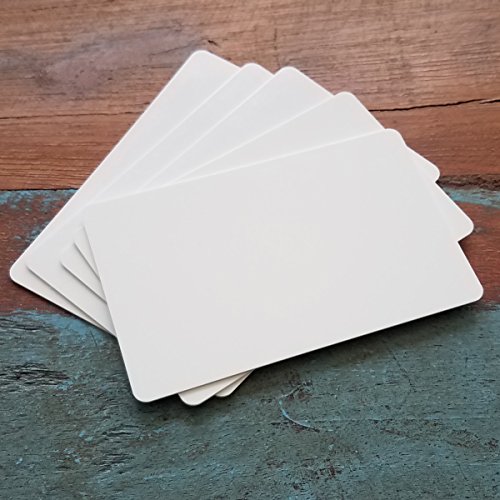 Bulk 500 Pack - Premium Blank Pvc Cards For Id Badge Printers - Graphic Quality White Plastic Cr80 30 Mil (Cr8030) By Specialist Id - Compatible With Most Photo Id Badge Printers (White) #TOP5
