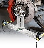 Toplamper Upgraded Heavy Duty Wheel Alignment Tool Kit with Tape Measures, Stainless Steel Automotive Toe Alignment Tools Hub Stands Balancing Plates for Car Truck SUV (Patent Design)