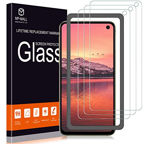 MP-MALL [3-Pack] Screen Protector for Samsung Galaxy S10e 5.8" Tempered Glass [Easy Installation