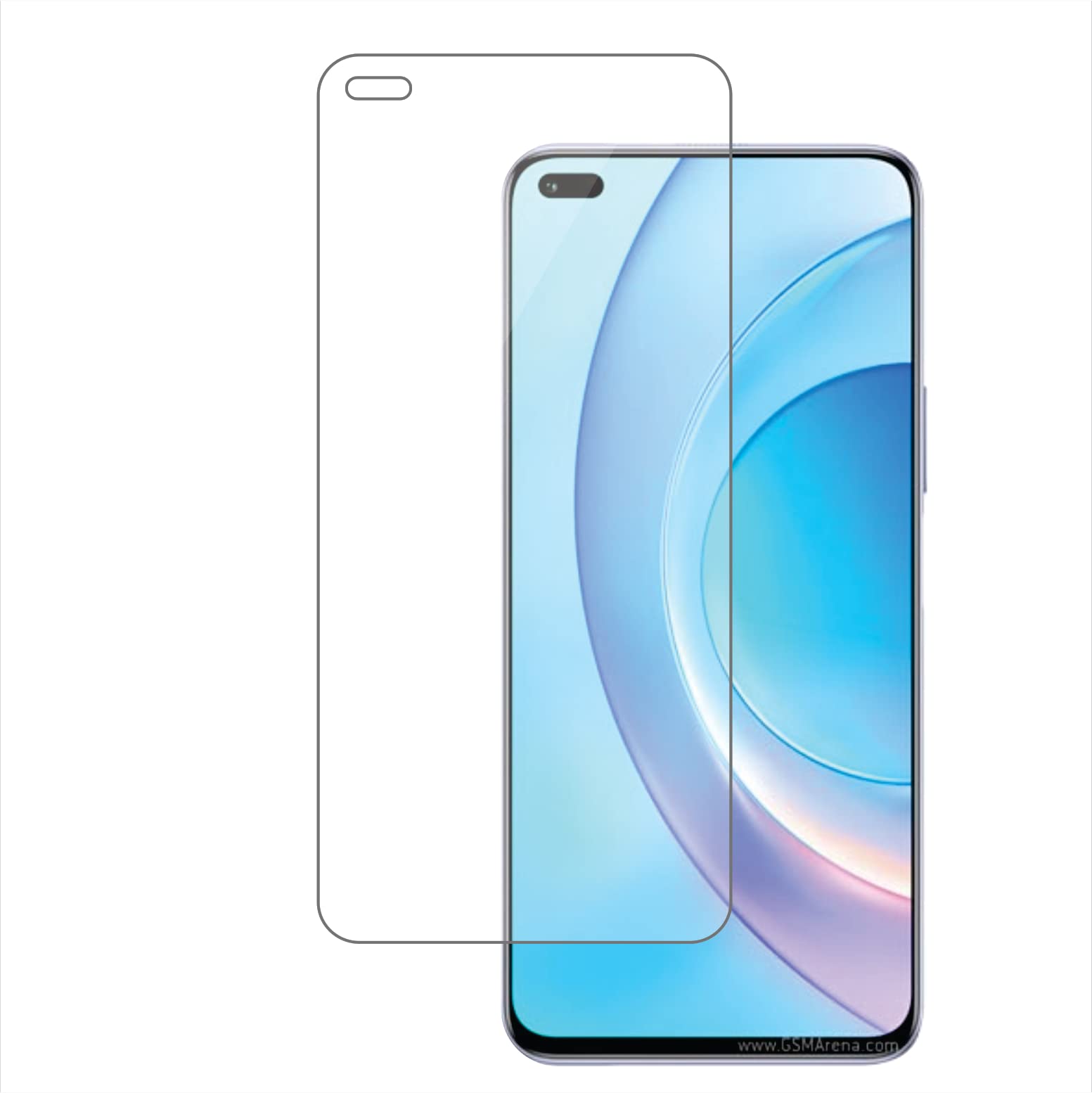 MobERA Flexible 9H Tempered Glass Screen Protector for Honor 50 Lite Mobile (B0C4Q89T52) Amazon Price History, Amazon Price Tracker