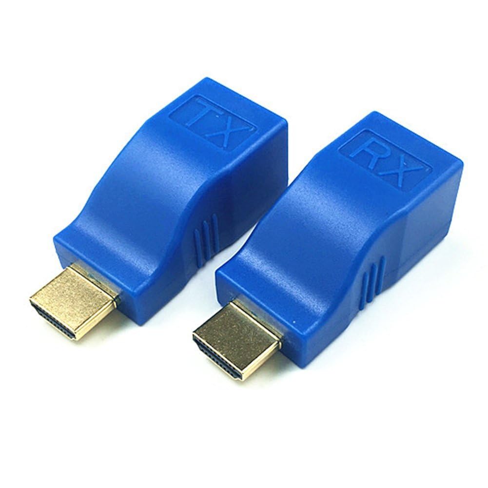 NAPA HDMI CAT5e Extender　　※2個セット　RXとTX HDMI Extender Transmitter TX/RX Adapter 30M RJ45 Ethernet LAN