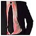 Neon Nightlife Light Up Neck Tie for Men, Red