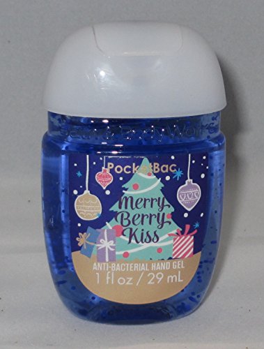 Bath & Body Works PocketBac Hand Gel Sanitizer Merry Berry Kiss