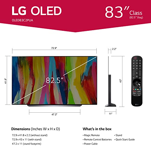 LG 77 inch OLED evo TV