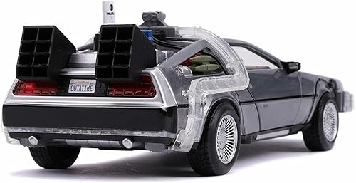 Miniatura 4 de Jada - Vehículo de recolección DLorean Regreso al Futuro, Puertas Abiertas, Modo Planeador, Escala 124 (253255021)