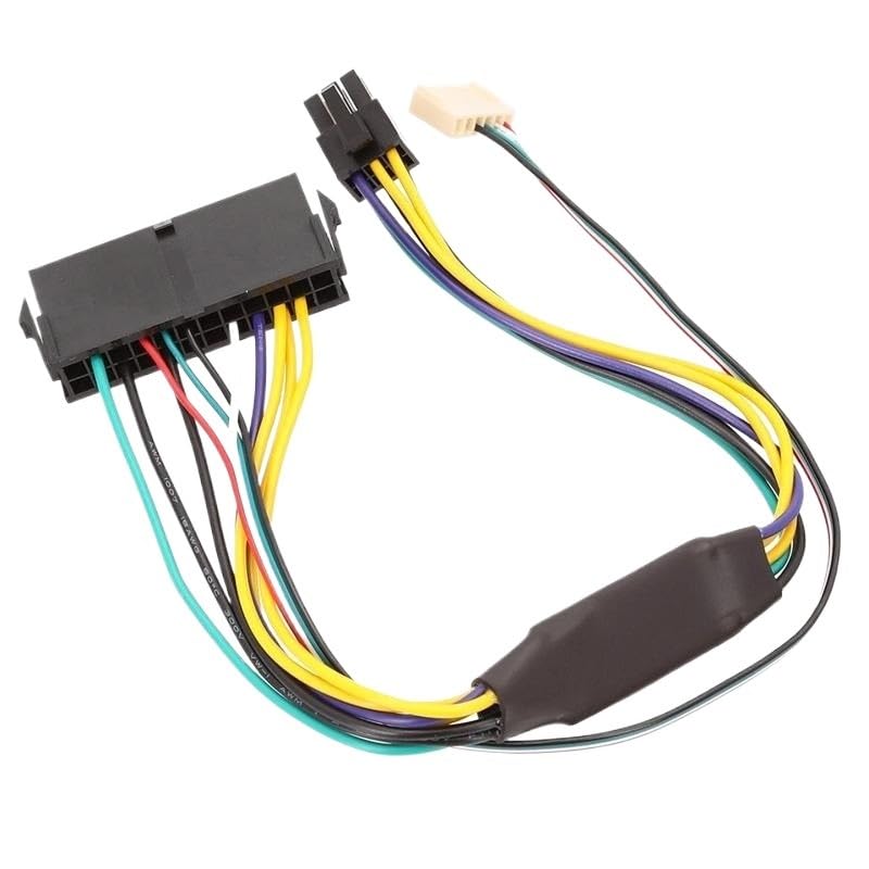 594A 30 cm/30 cm 24-pinowy 6-pinowy konwerter kabla zasilającego ATX 24p do linii 6p