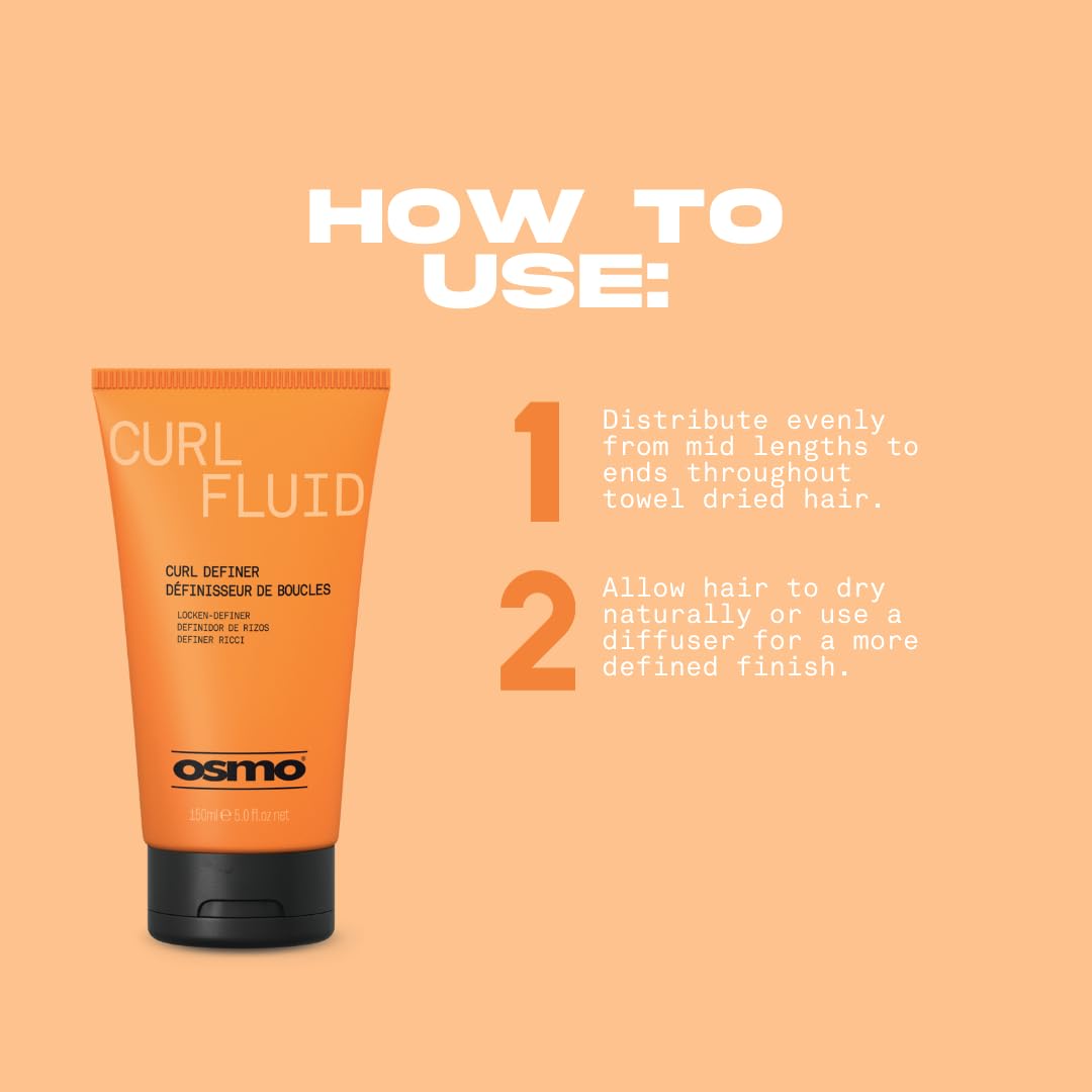 OSMO Curl Fluid, Off White, 150 ml (Pack of 1) - Image 4